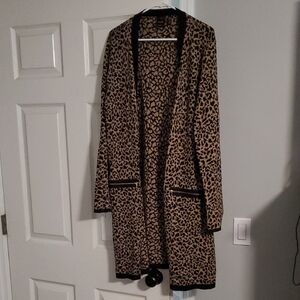Rafaella Animal Print Women's Sweater